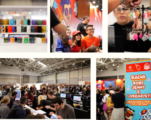 Romics - Salva Roby, Jenny e Lorenzist